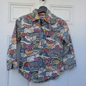 Hysteric Glamour Retro Groovy Western Style Shirt XS Sample
